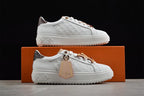 Louis Vuitton Time Out Low White Platform Sneakers