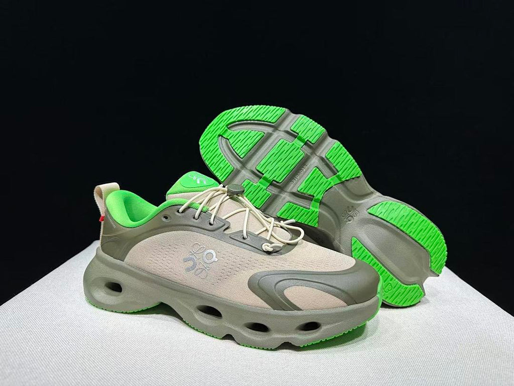 On x LOEWE Cloudventure 3.0 Sneakers in Military Green