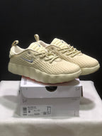 Nike Mind 002 Cream Training Sneakers Orange Accents