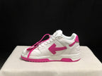 Off-White Out Of Office Low-Top Sneakers White Pink