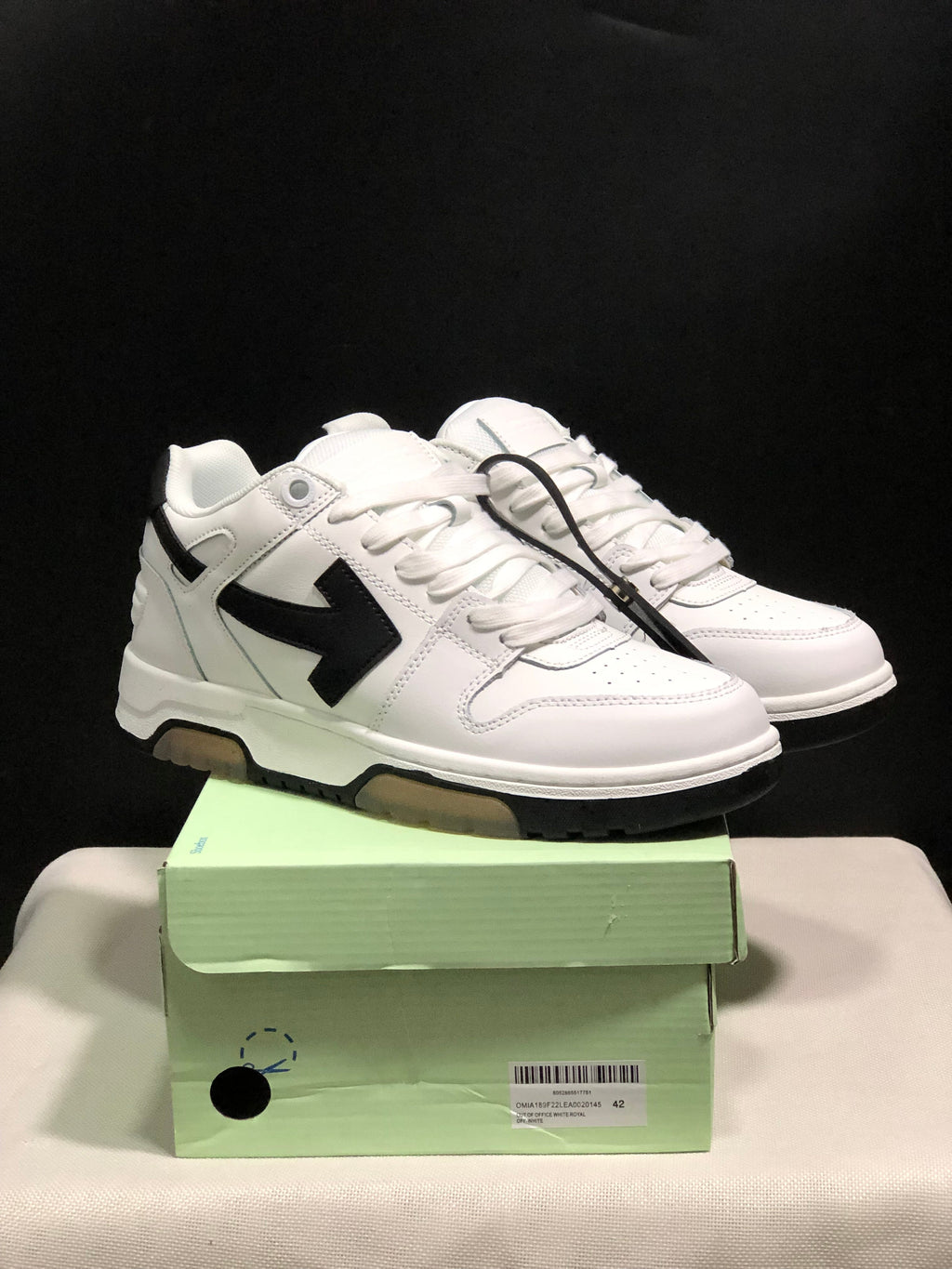 Off-White Out Of Office Low-Top Sneakers White Black