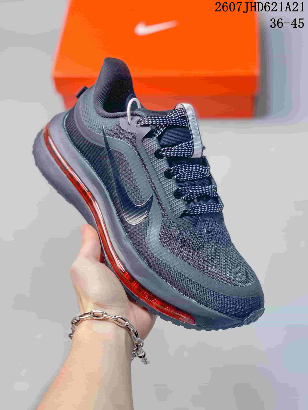 Nike Air Pegasus Premium Black Charcoal Sneakers
