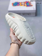 Nike Mind 001 White Slip-On Slides 2607VD290A20