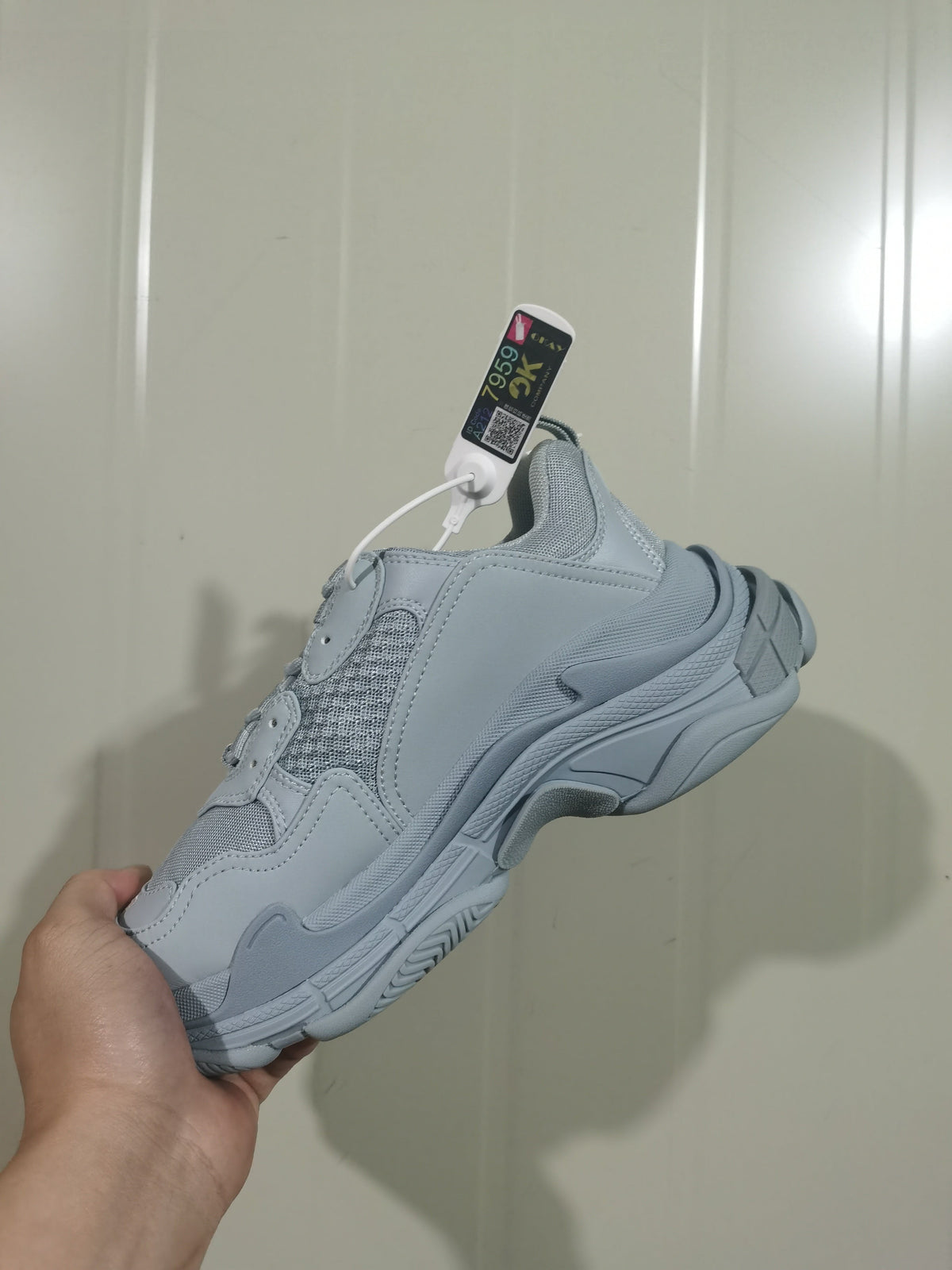Balenciaga Triple S Sneakers Light Blue