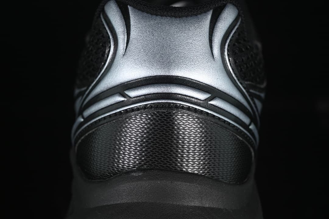 The North Face NS93R41K Black and Silver Trail Sneakers
