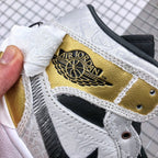 Air Jordan 1 Mid Edison Chen White Silk CU2804-100 Sneakers