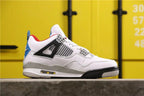 Jordan Air Jordan 4 Tattoo What The Sneakers White Multicolor