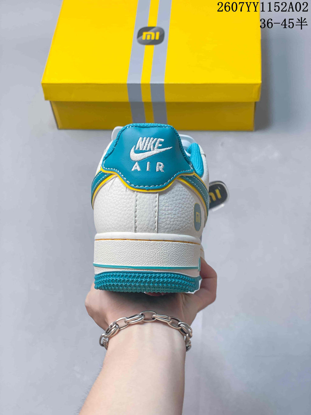 Nike Air Force 1 '07 Low Xiaomi Gulf Blue Sneakers