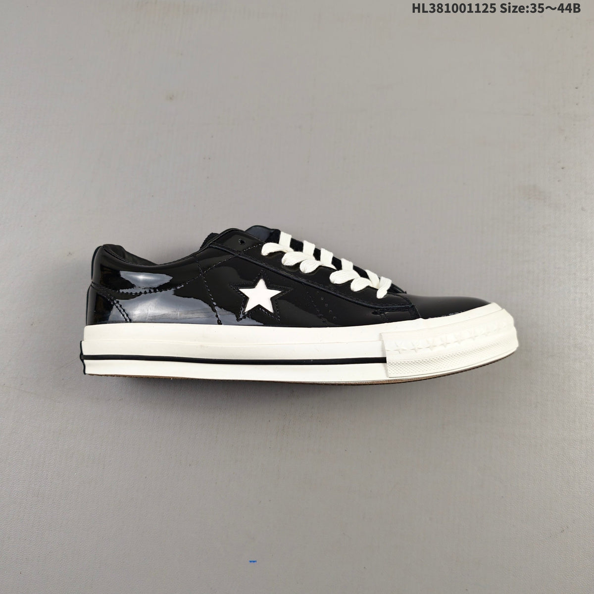 Converse 1970s Noritake Low-Top Sneakers, Black Patent