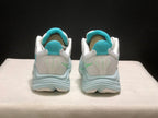 HOKA Clifton 10 Running Shoes, White Aqua