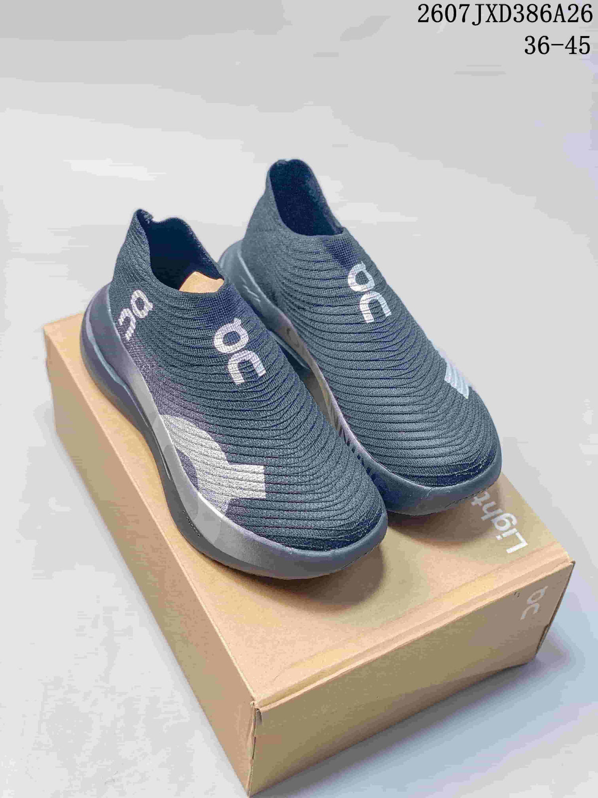 On Cloudboom Strike LS Slip-On Sneakers Dark Gray