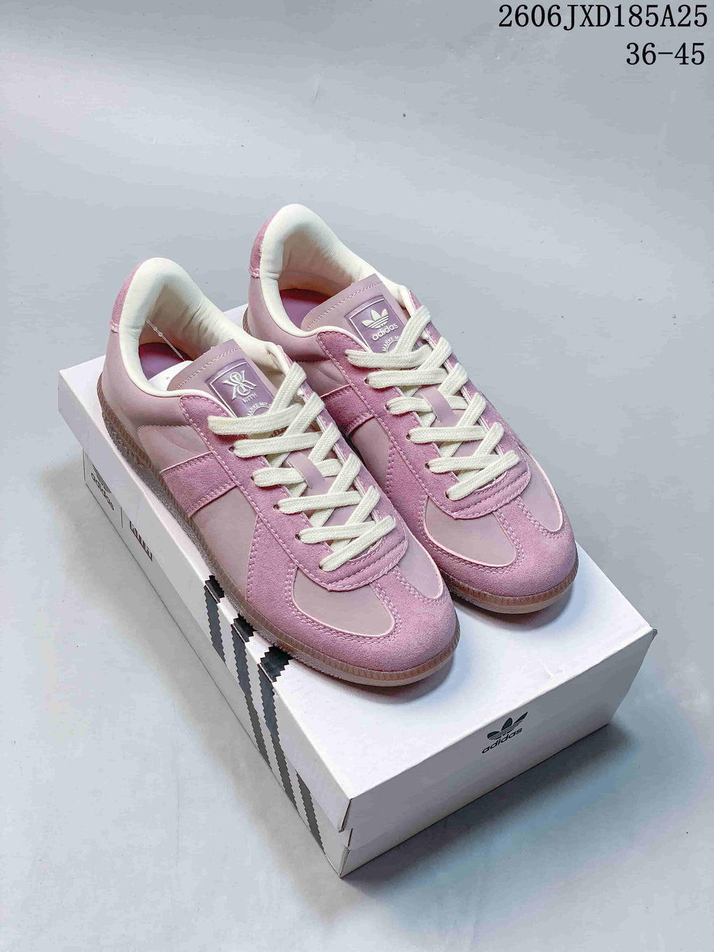 adidas BW Army Sneakers in Pink and Tan 612450YWT