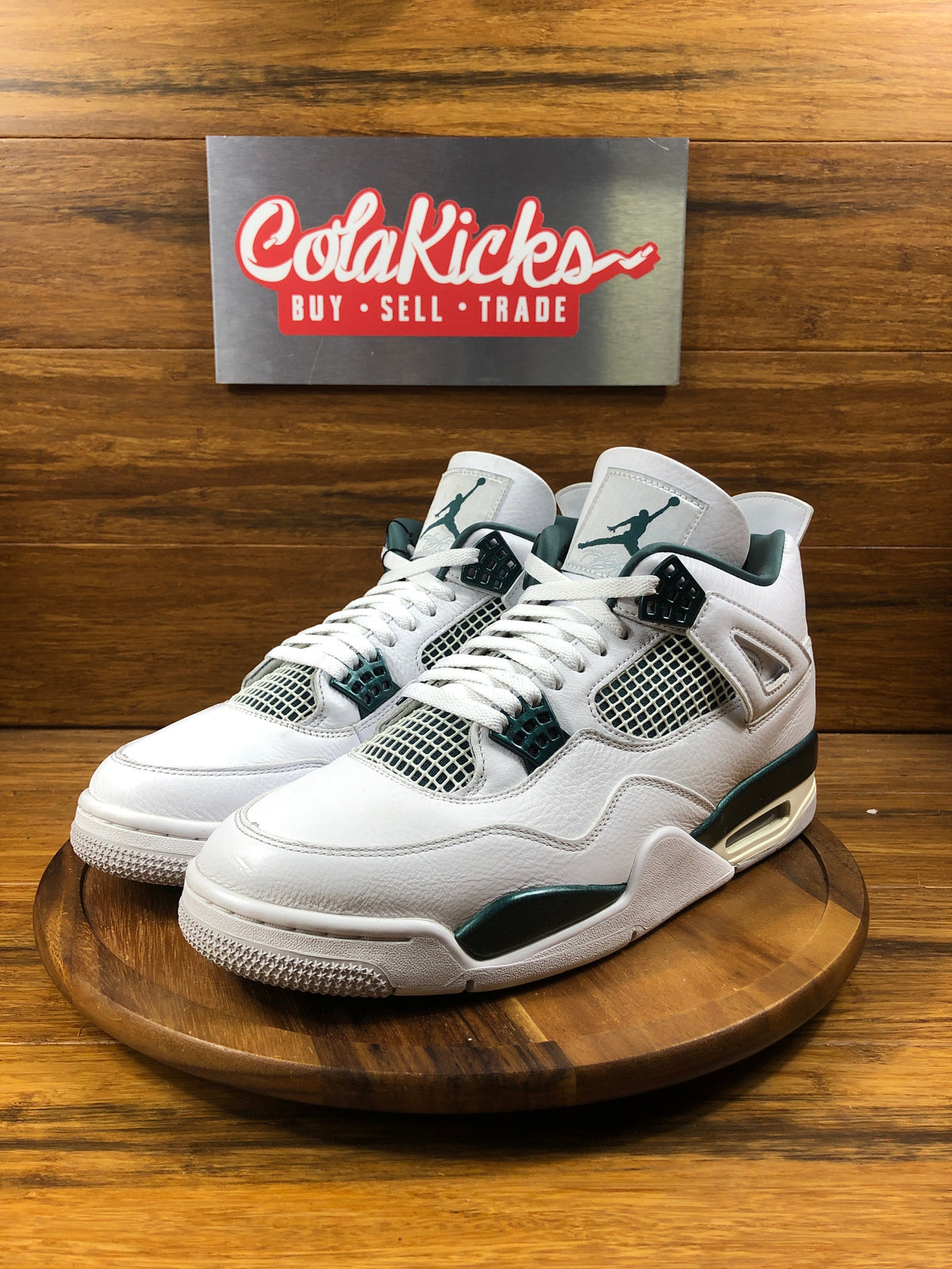 Jordan 4 Retro Oxidized Green