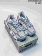New Balance 9060R Gray Suede Sneakers 712450EWO