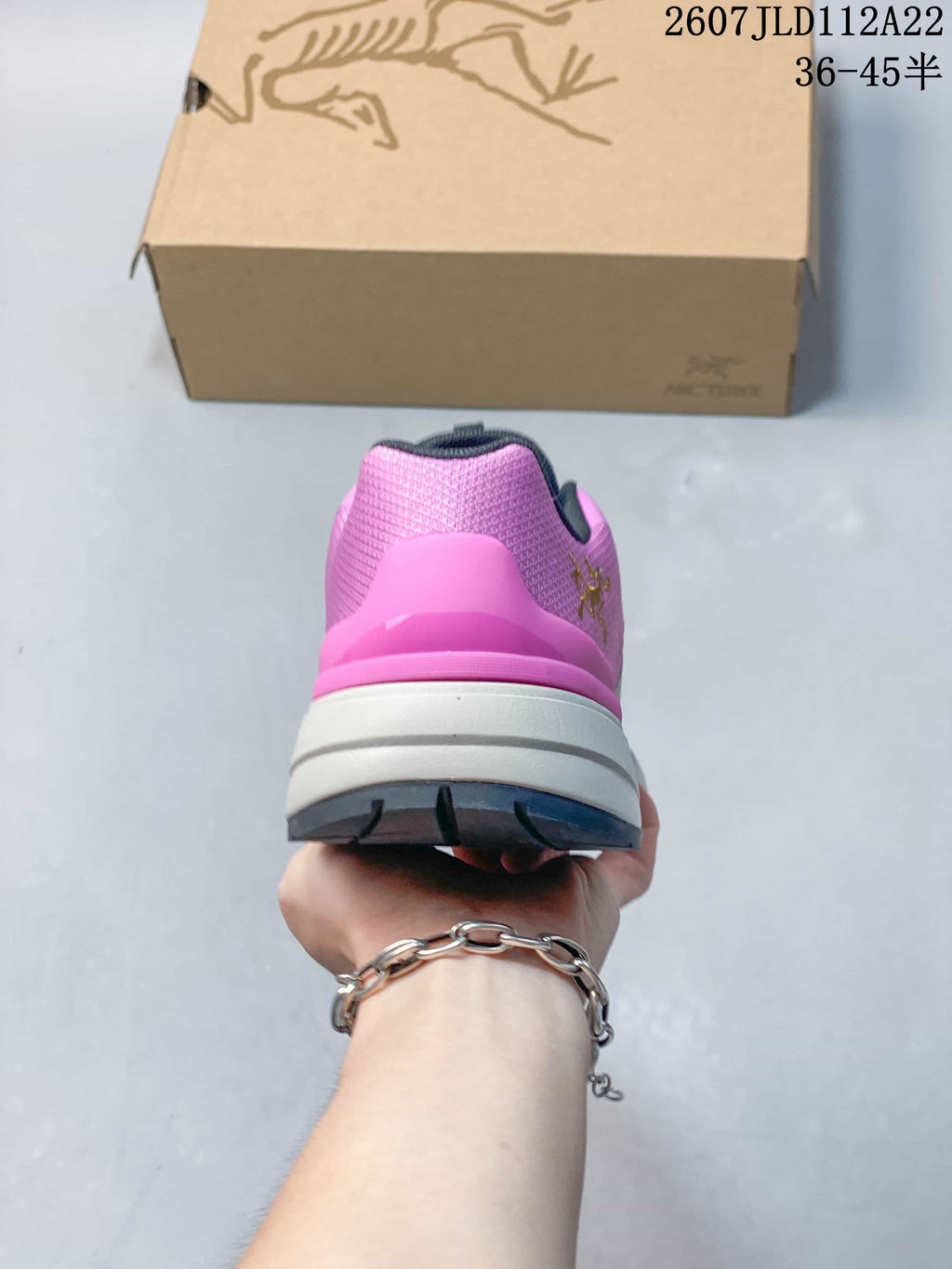 Arc'teryx KOPEC Low Hiking Shoes Pink Navy