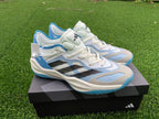 Adidas Adizero White and Blue Court Shoes