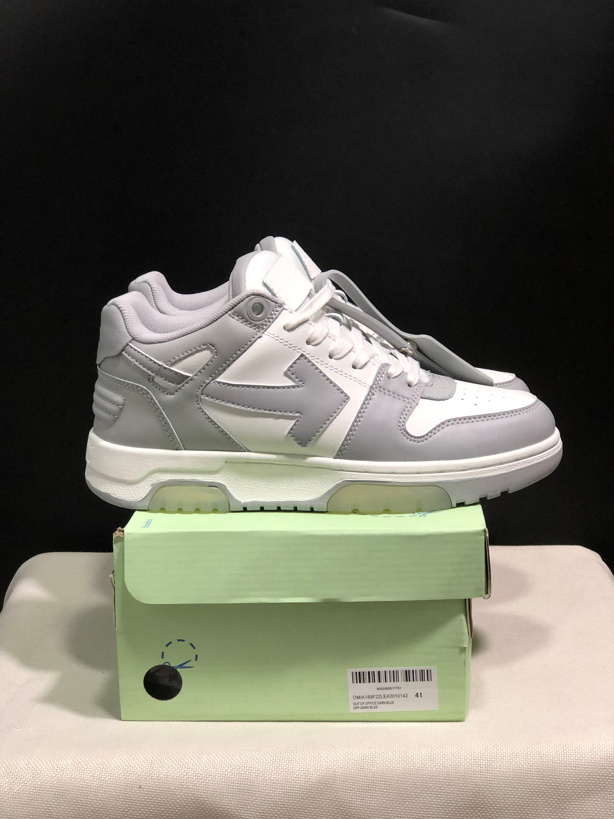 Off-White Out Of Office Low-Top Sneakers White Gray