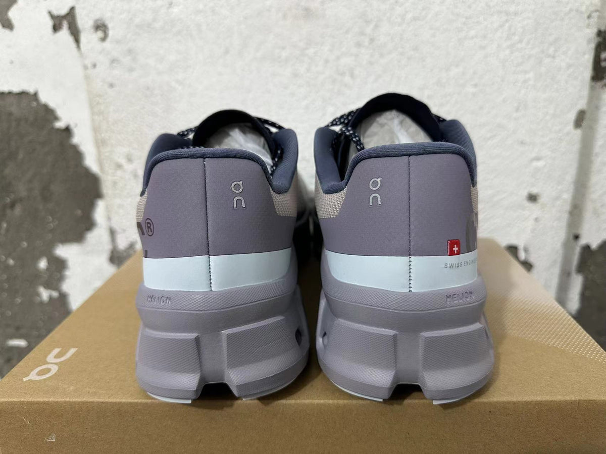 On CloudTec Running Shoes in Silver Gray and Purple