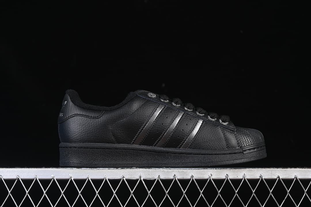 adidas Superstar II Black Sneakers JQ3914