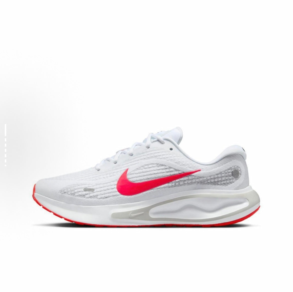 Nike Journey Run FN0228-106 White Red Running Shoes
