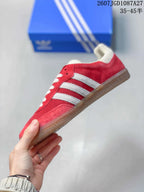 adidas Samba ADV Red White Low-Top Sneakers JGD1087A27