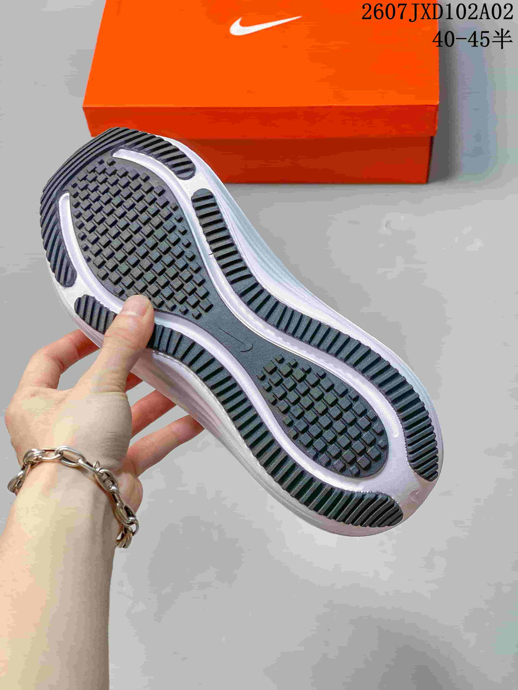Nike Vomero Running Shoes in Charcoal and Orange