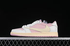Jordan 1 Low OG Pink and Sail Sneakers DM7866-600
