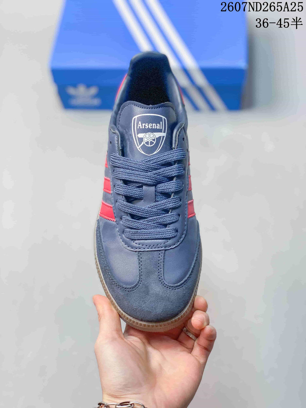 Adidas Samba Navy Red Low-Top Sneakers 2607ND265A25