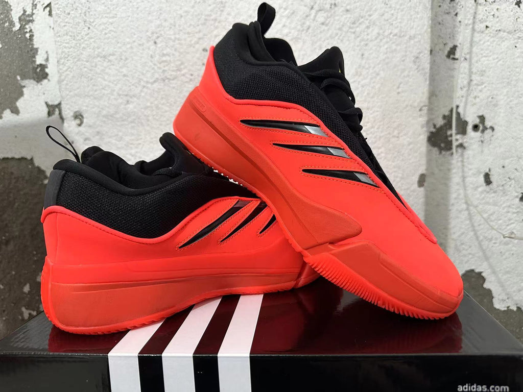 Adidas Dame 9 Basketball Shoes Black and Red