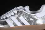Adidas Samba OG JR0035 Silver Metallic Sneakers