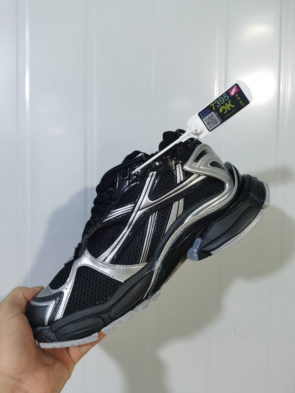 Nike Runner Sneakers Black Silver