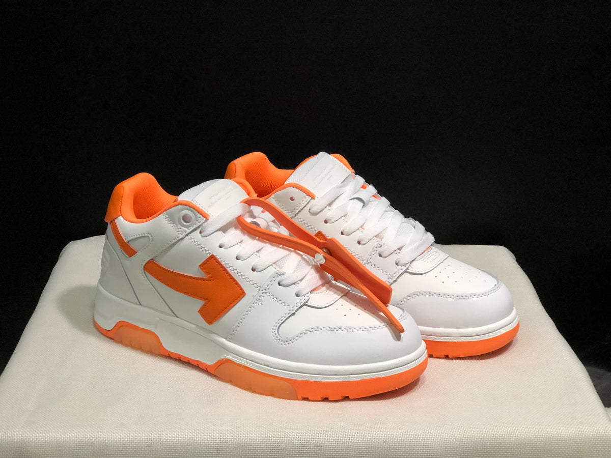Off-White Out Of Office Low-Top Sneakers White Orange
