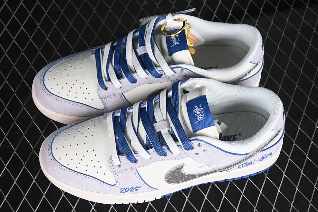Nike SB Dunk Low White Blue Silver DM6868-010