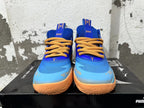 Puma Melo Basketball Shoes, Blue and Yellow