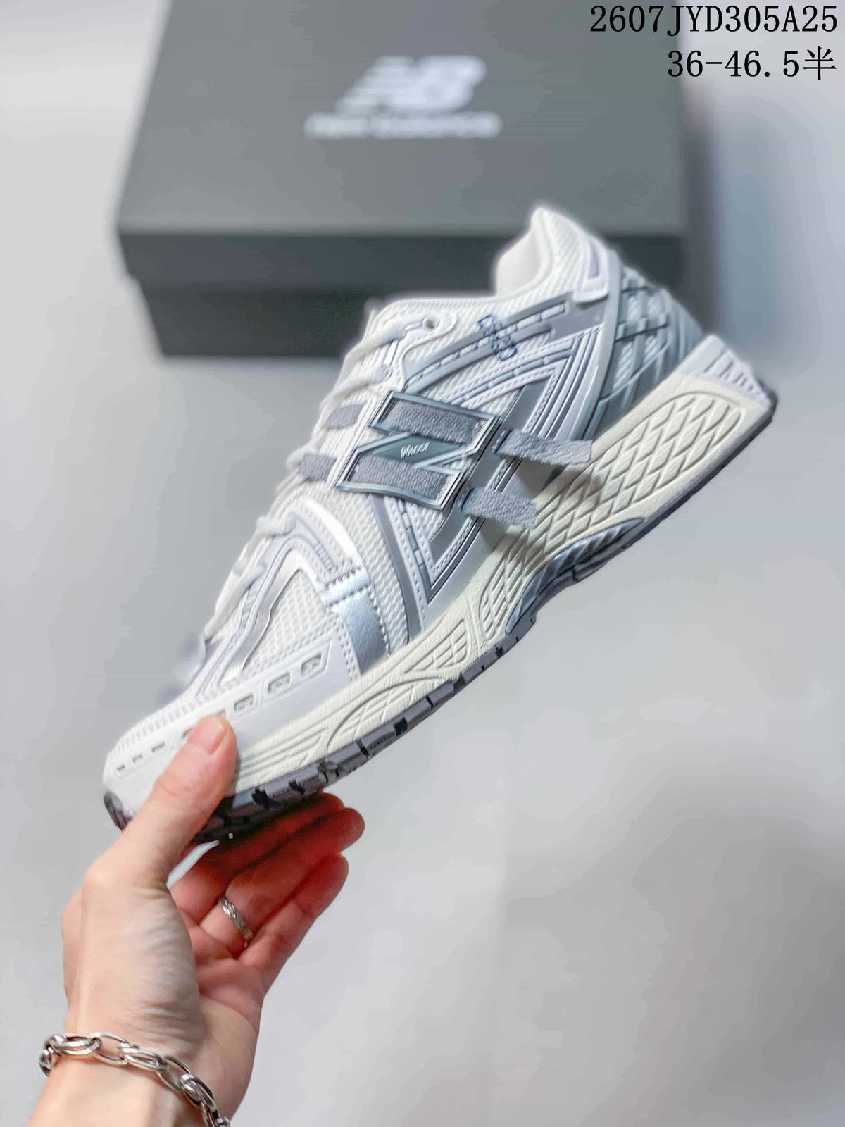 New Balance 1906A White and Gray Mesh Sneakers