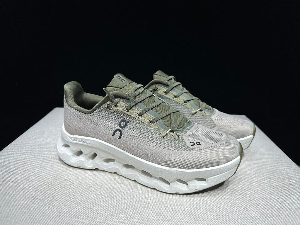 On Cloudtilt Sneakers in Olive and Desert