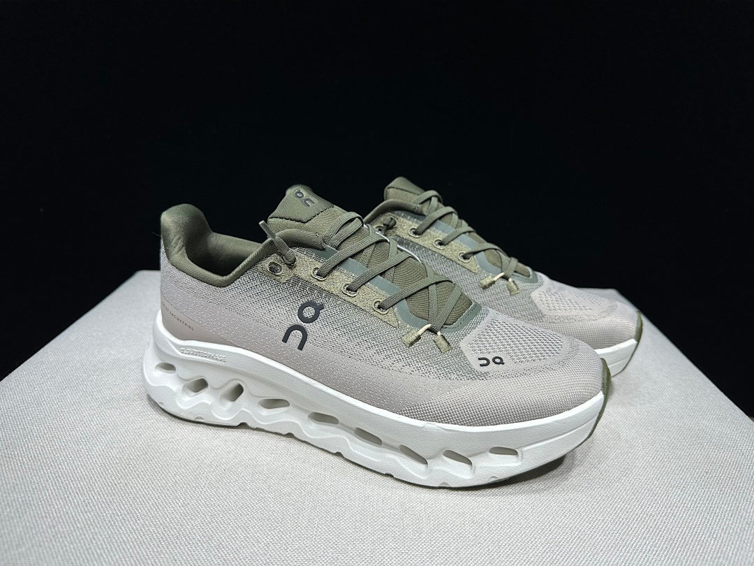 On Cloudtilt Sneakers in Olive and Desert