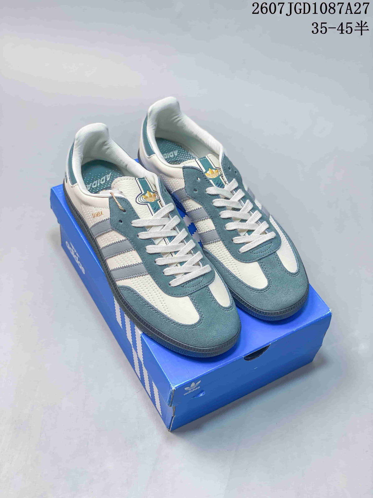 adidas Originals Samba ADV Sneakers Blue Cream