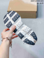 On Cloudmonster 3 LightSpray Running Shoes, White and Navy