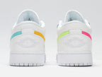 Nike Air Jordan 1 Low White Multicolor CW7035-100 Sneakers