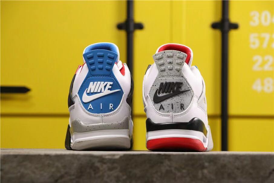 Jordan Air Jordan 4 Tattoo What The Sneakers White Multicolor