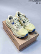 Salomon Ultra Glide 4 Trail Running Shoes, Cream and Blue