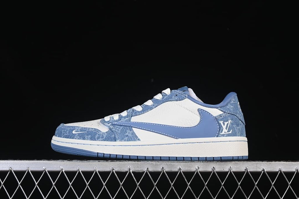 Air Jordan 1 Low OG SP Blue Denim Sneakers