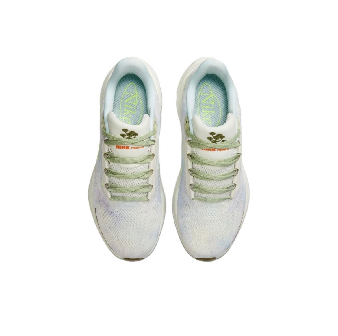 Nike Pegasus 41 Running Shoes White and Green HQ3465-143