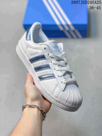 adidas Superstar Sneakers White Blue 712250EEU