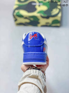 BAPE STA Low Blue and White Sneakers 712270RRU