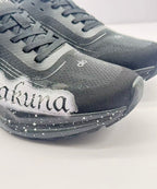 alo Black White Graffiti Sneakers