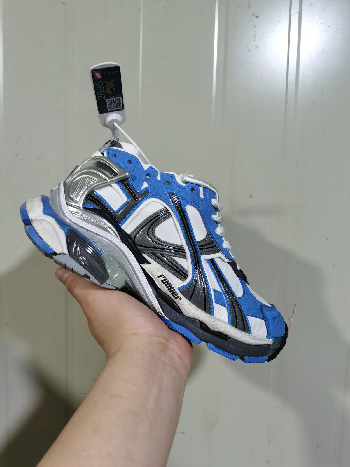 Puma Runner Blue White Grey 772677 W3NY Sneakers