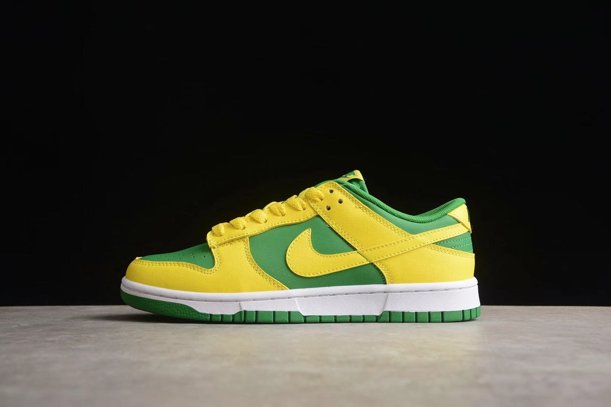Nike SB Dunk Low Reverse Brazil Green Yellow DV0833-300