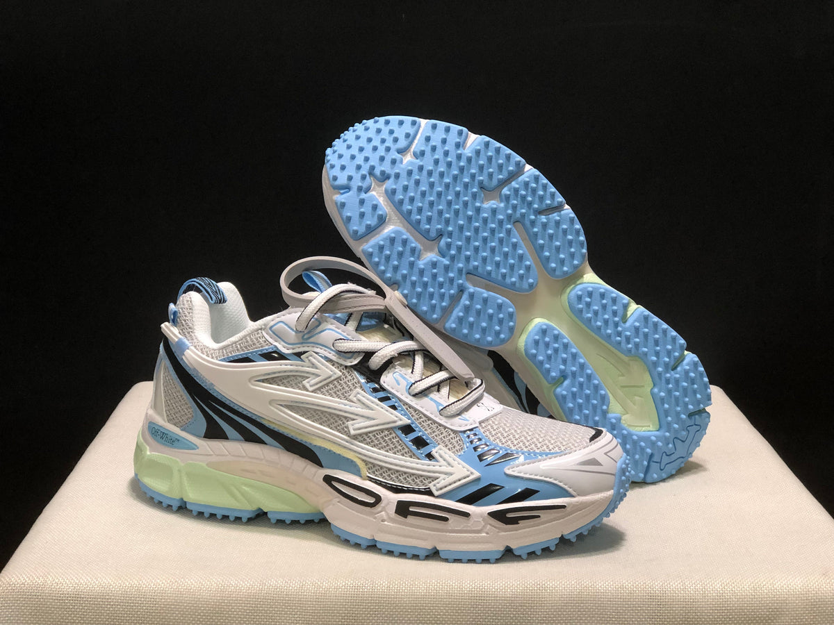 Off-White Be Right Back Sneakers White Blue Black